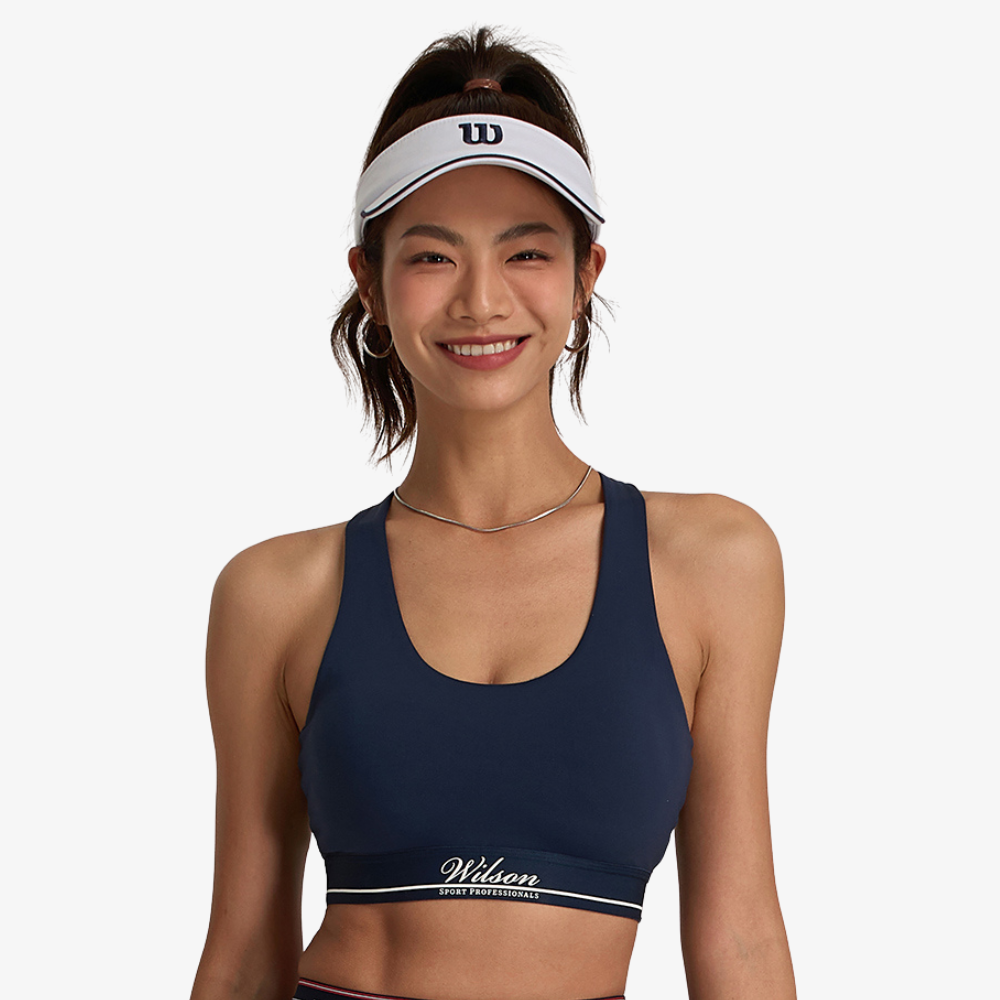Wilson Doubles Racerback Bra - Navy